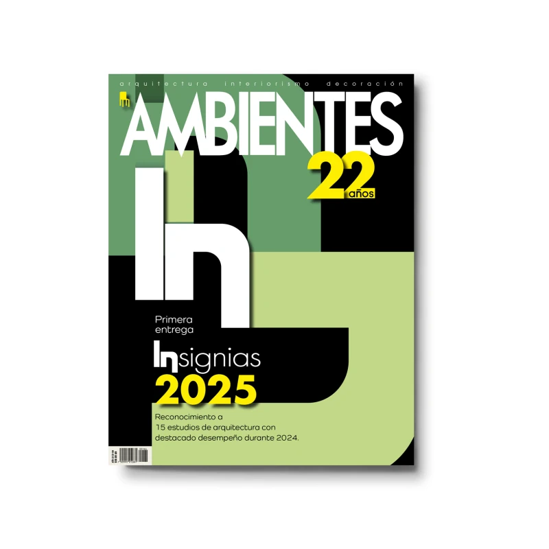Ambientes 22 años – Arquitectura – Interiorismo – Decoración, 2025 — coverage of GLR Arquitectos