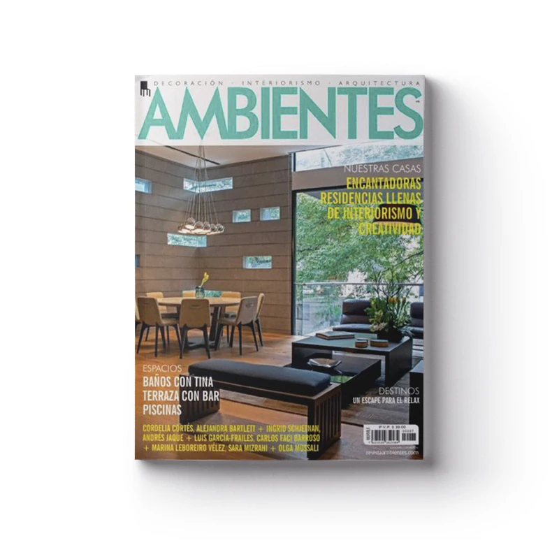 Ambientes, 2015 — coverage of GLR Arquitectos