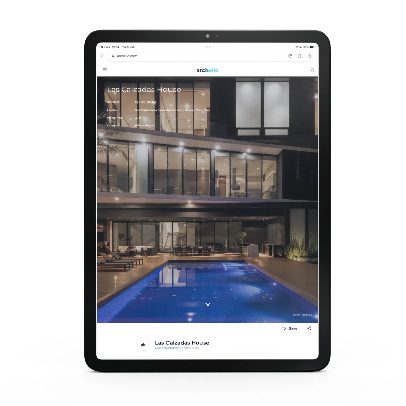 Archello, 2020 — coverage of GLR Arquitectos