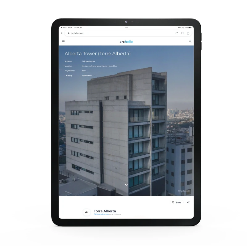 Archello, 2022 — coverage of GLR Arquitectos