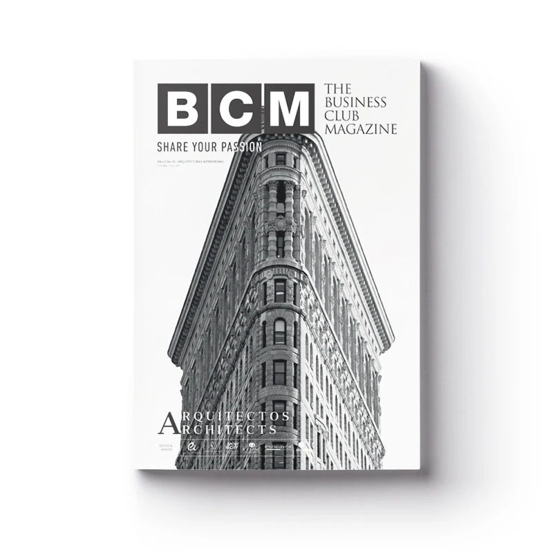 BCM The business club magazine, 2017 — coverage of GLR Arquitectos