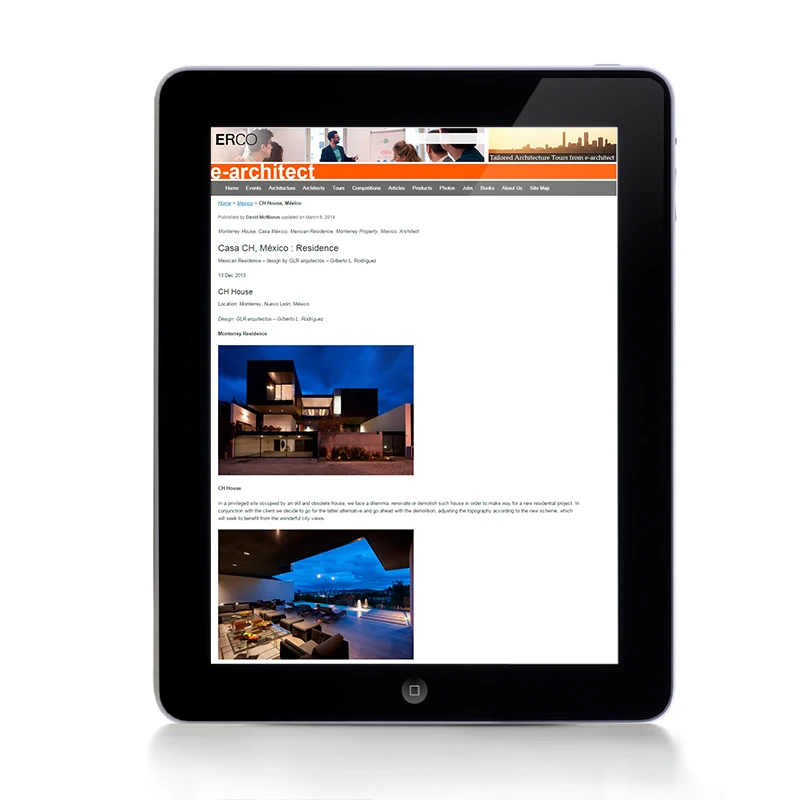 E-architect,  — coverage of GLR Arquitectos