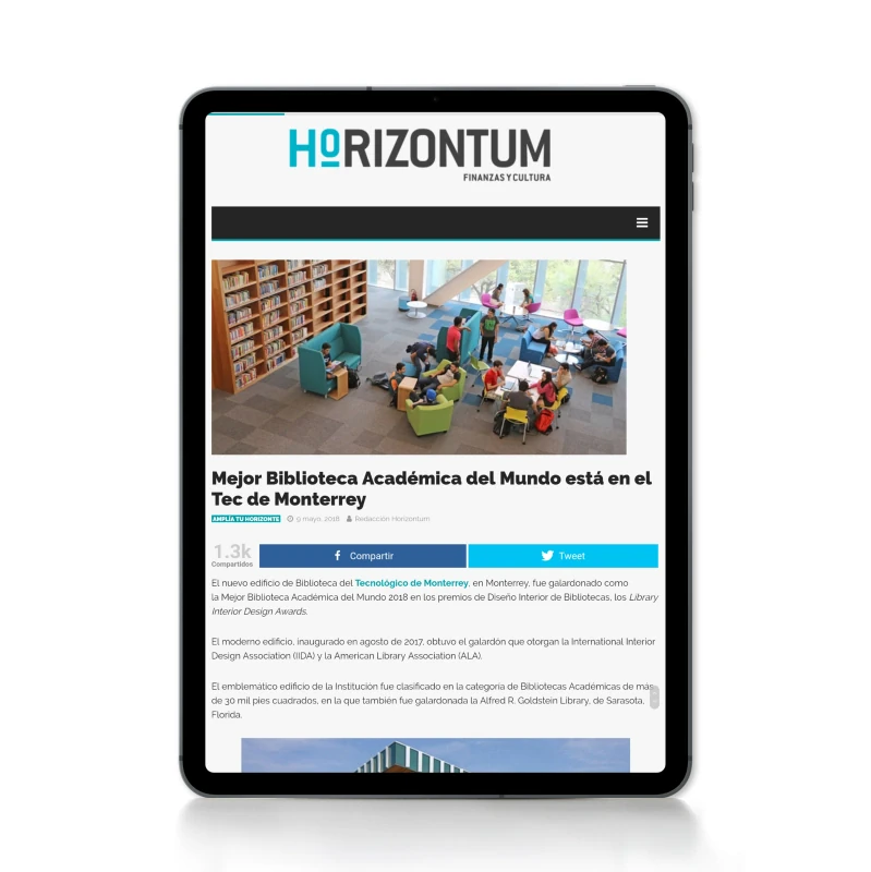 Horizontum, 2018 — coverage of GLR Arquitectos