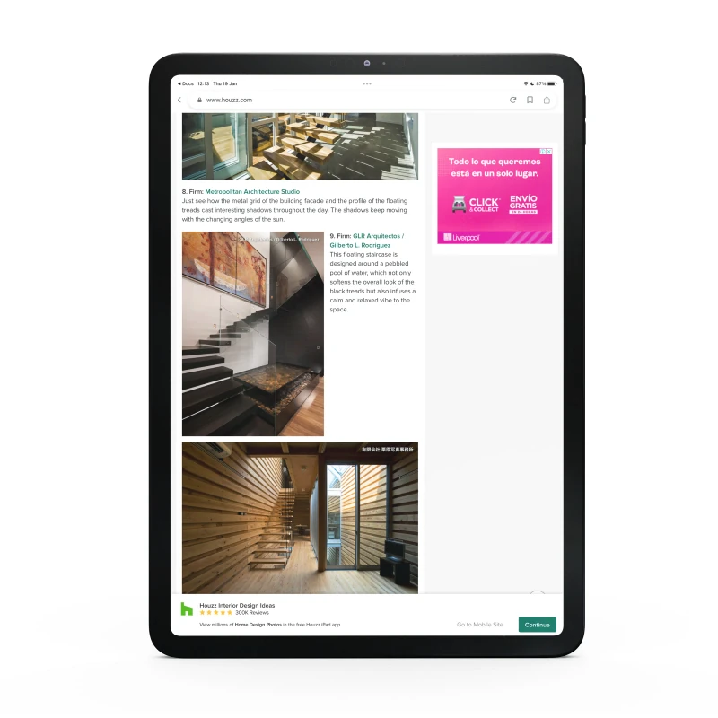 Houzz, 2016 — coverage of GLR Arquitectos