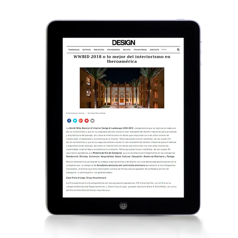 México Design,  — coverage of GLR Arquitectos