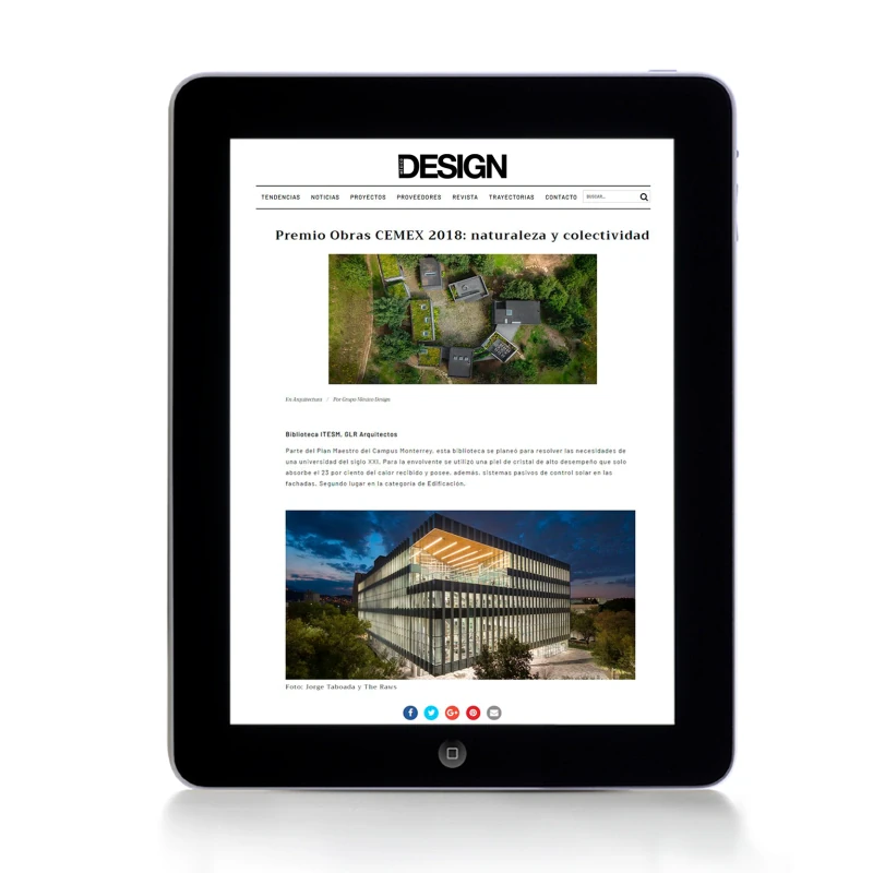México Design,  — coverage of GLR Arquitectos