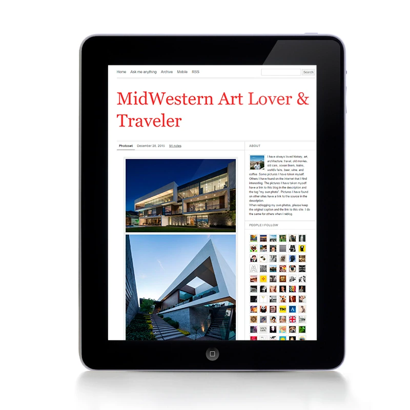 Mid Western Art Lover & Traveler, 2015 — coverage of GLR Arquitectos
