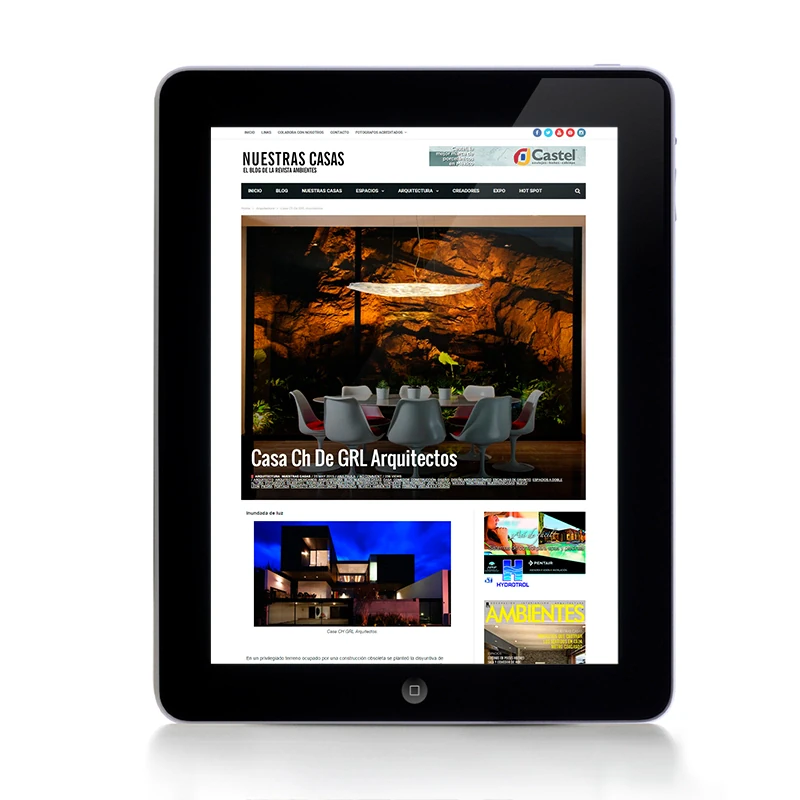 Nuestras Casas, 2015 — coverage of GLR Arquitectos