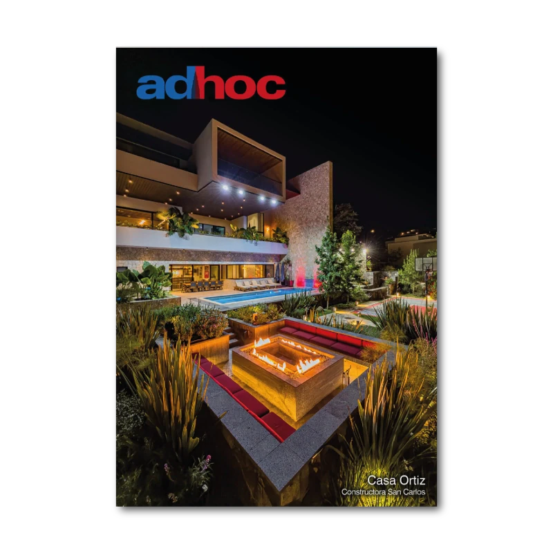 Revista Adhoc – Edición Casa Ortiz, 2026 — coverage of GLR Arquitectos