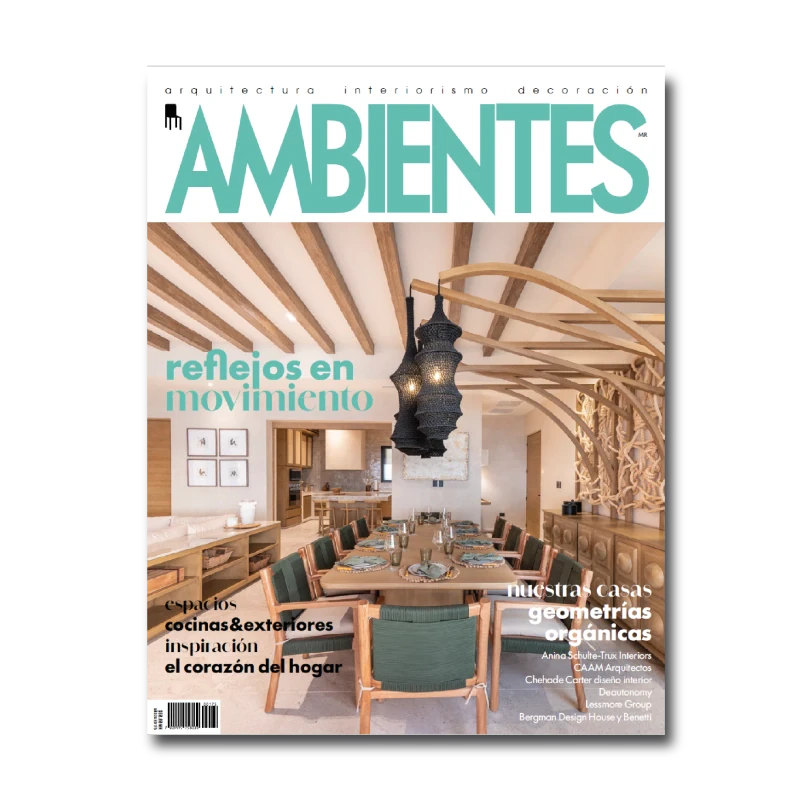 Revista Ambientes, 2026 — coverage of GLR Arquitectos