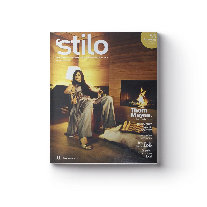 ‘stilo, 2010 — coverage of GLR Arquitectos