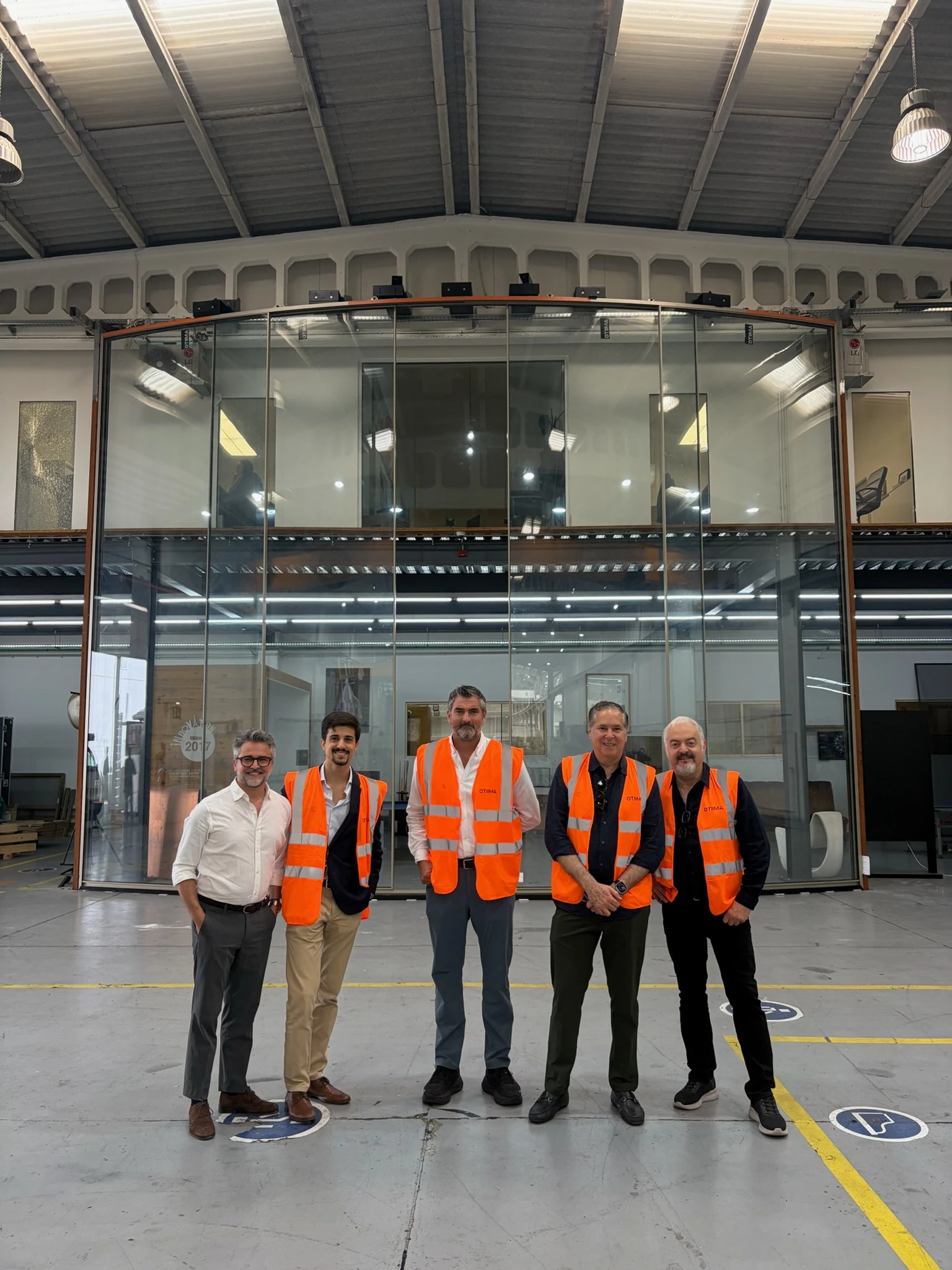 Arq. Gilberto L. Rodríguez visita OTIIMA en Portugal