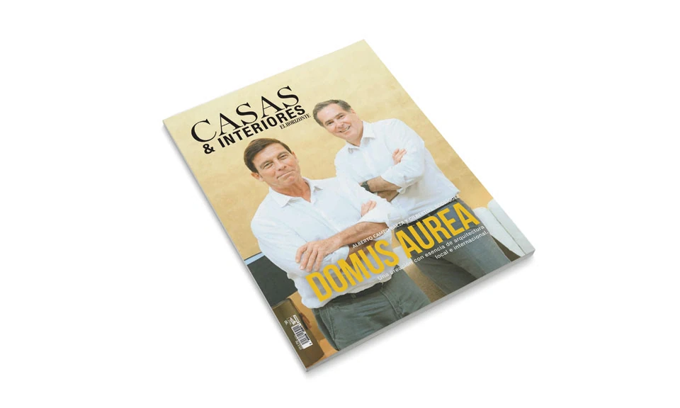 Domus Aurea en portada de revista Casas & Interiores